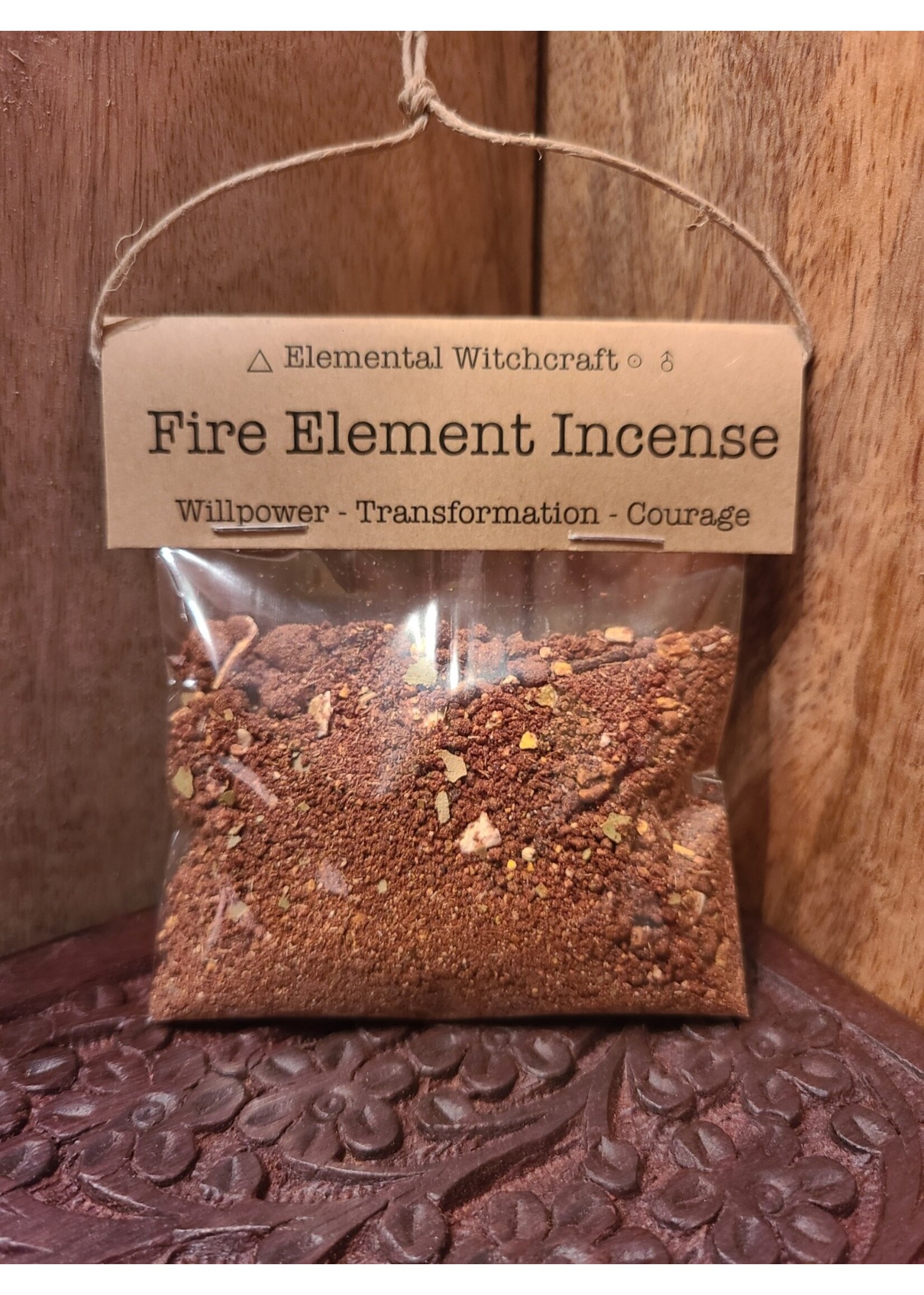 Spellcraft Incense: Fire Element Incense .5 oz