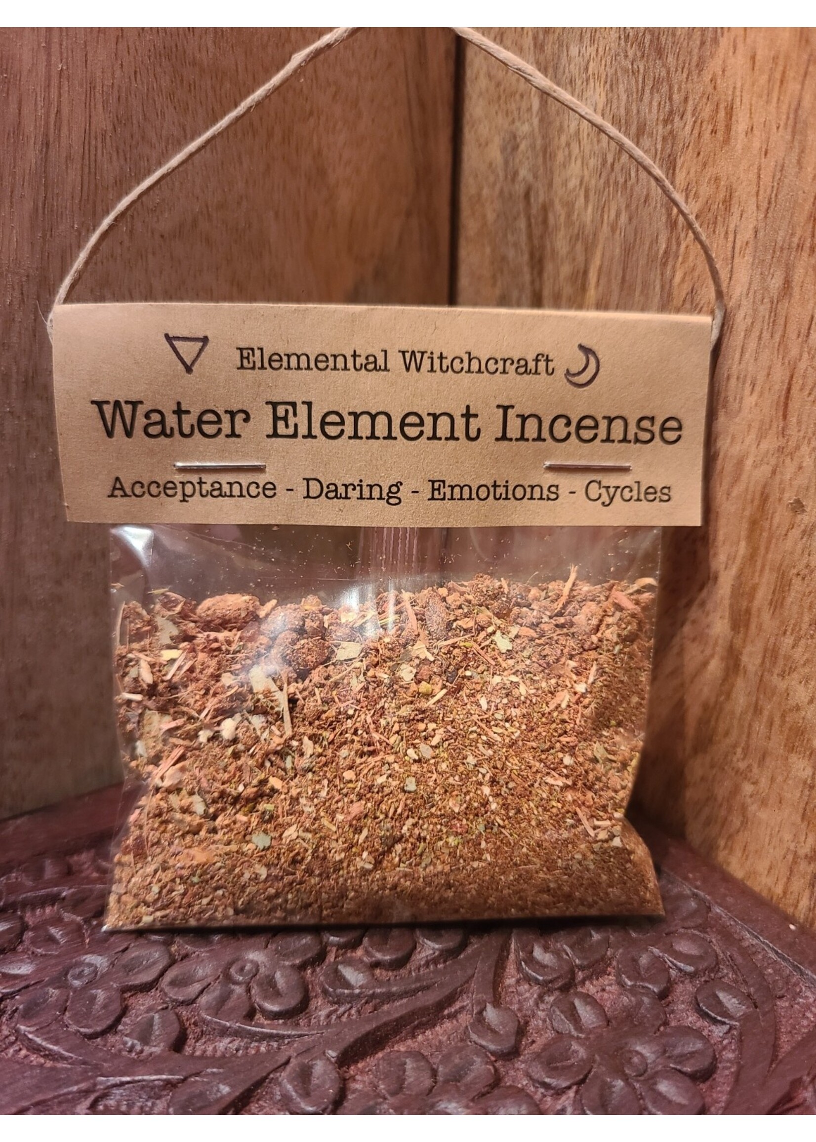 Spellcraft Incense: Water Element Incense .5oz
