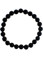 8 mm Elastic Stone Bracelet - Black Onyx