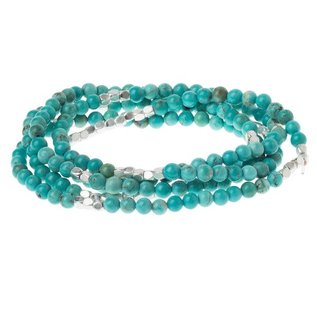SCOUT CURATED WEARS STONE WRAP SKY SILVER TURQUOISE