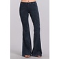 MINERAL WASH BELL BOTTOM - CHARCOAL NAVY
