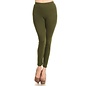 LEGGINGS ONE SIZE SOLID OLIVE