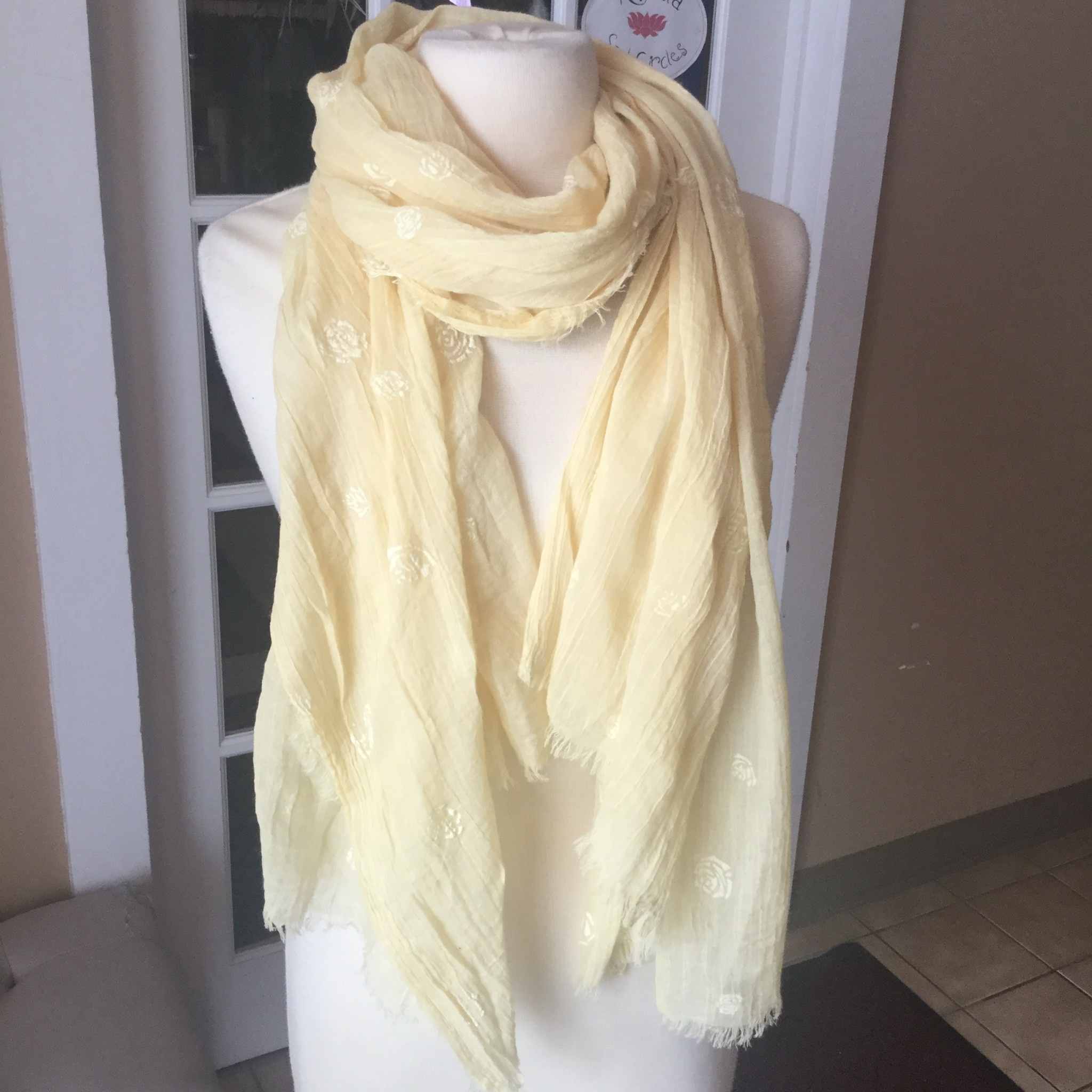 gauze scarf