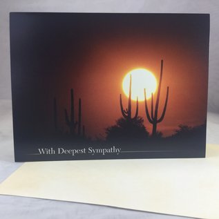 Sympathy Card Sun Sets