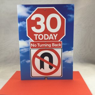 Birthday Card 30 Today