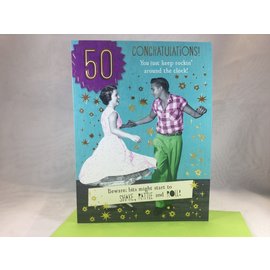 Birthday Card 50th
