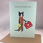 Feel Better Card First Aid Kitty