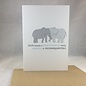 Love Card Elephant Love