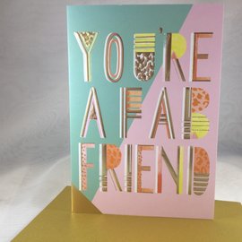 Friendship Card Fab Friend