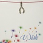 Wish Charm on a String Necklace