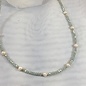 Crystal and Pearl Necklace Mint