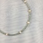 Crystal and Pearl Necklace Mint