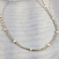 Crystal and Pearl Necklace Natural