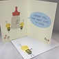 Baby Shower Card Hap-Bee