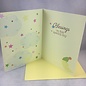 New Baby Christening Card Moon Stars