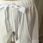 Scalloped Lounge Shorts WHITE LARGE