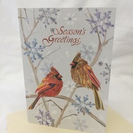 HOLIDAY CARD Cardinal Friends