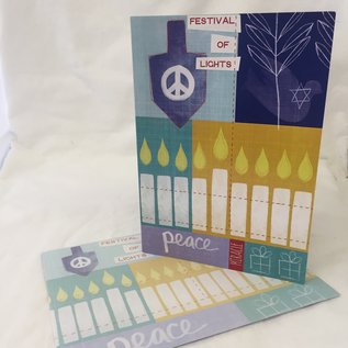 HANUKKAH CARD FESTIVAL OF LIGHTS