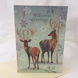 HOLIDAY CARD MAGICAL DEER Friends