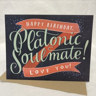 PLATONIC SOULMATE BIRTHDAY CARD