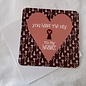 VALENTINE'S DAY POSTCARD YOU HAVE THE KEY