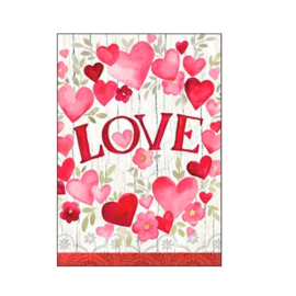 Valentine's Day Card LOVE HEARTS