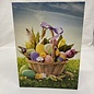 Easter Card Basket With Eggs