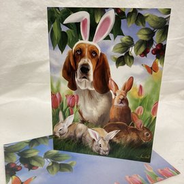 Easter Card Bunny Wanna Be