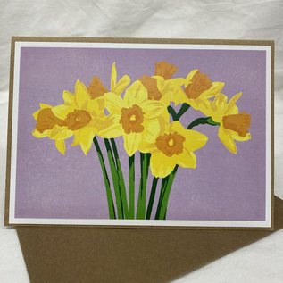 Easter Card Daffodils