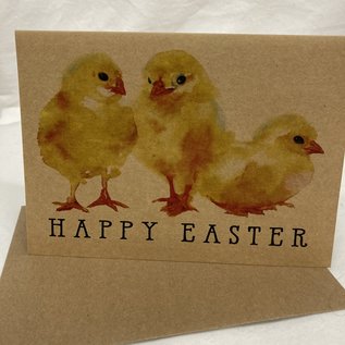 Easter Card Easter Chicks