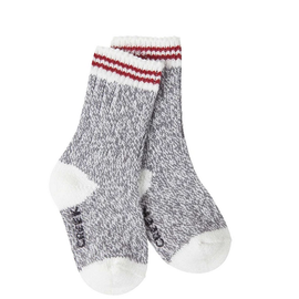 MOUSE CREEK 12-24 MONTHS SOCK - CHARCOAL RUGBY