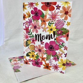 Mother’s Day Card Bright Florals Mom