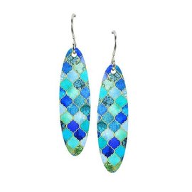 ARTISTA TIDE POOL OVAL EARRINGS