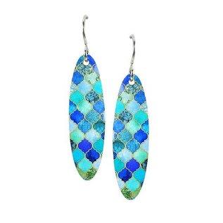ARTISTA TIDE POOL OVAL EARRINGS
