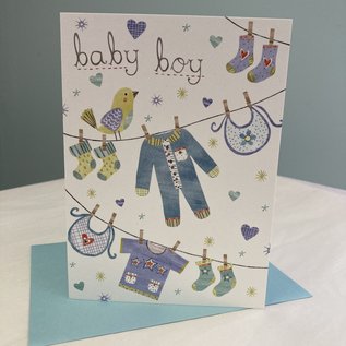New Baby Card Baby Boy
