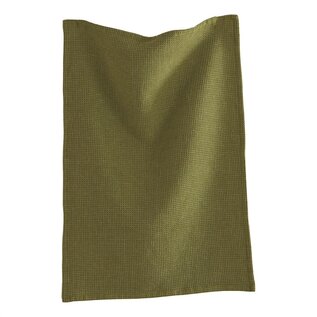 WAFFLE WEAVE  TOWEL- OLIVE