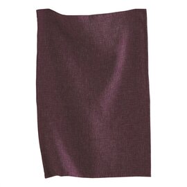 WAFFLE WEAVE DISH TOWEL - PLUM