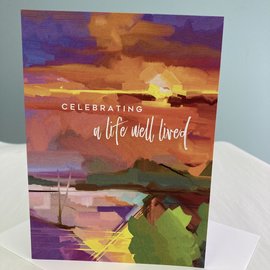 Sympathy Card Well Lived