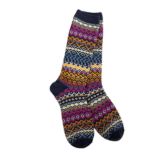 WORLD'S SOFTEST SOCK WEEKEND COLLECTION - STUDIO- OXFORD BLUE