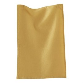 WAFFLE WEAVE TOWEL- YELLOW