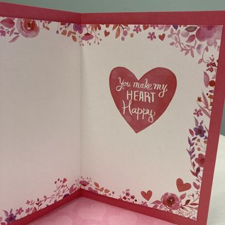 Valentine's Day Card You Make My Heart Happy