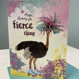 Birthday Card Fierce Thing