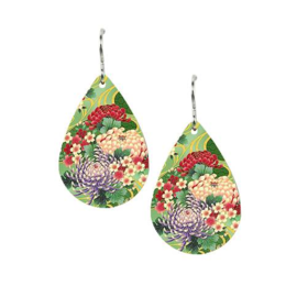 ARTISTA ZEN GARDEN TEARDROP EARRINGS