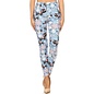 LEGGINGS WHIMSY KITTY FLORAL ONE SIZE