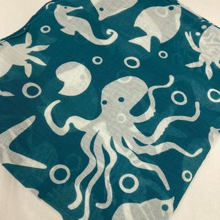 VIVANTE SCARF Underwater Ocean Life