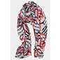 VIVANTE Jungle Leaves Scarf Red