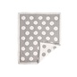 Cozy Baby/Kid Blanket- Grey Polka Dots