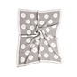 Cozy Baby/Kid Blanket- Grey Polka Dots