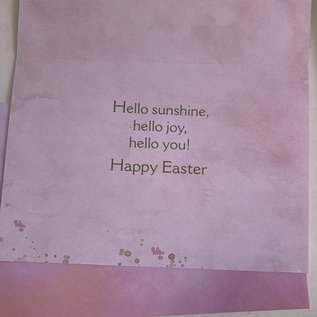 Easter Card Spring Bunny