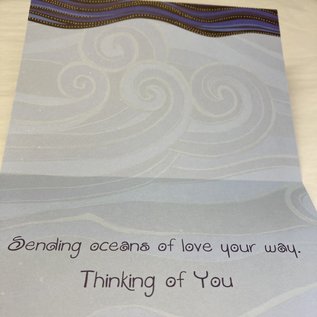 Thinking of You Card Mermaid Love